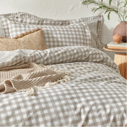Checked & tartan bedding