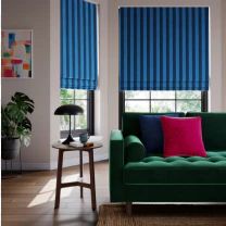 Blue blinds