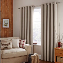 Neutral curtains