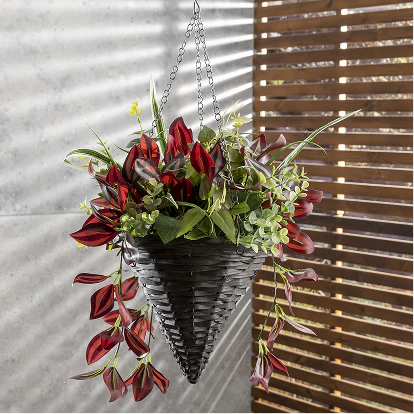 Artificial hanging plants