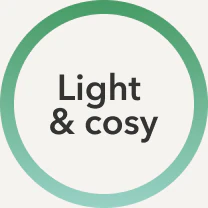 Light & cosy