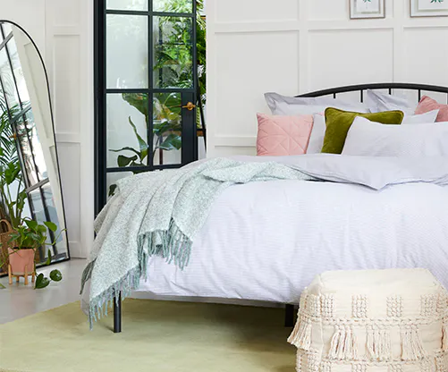 Create Your Sleep Sanctuary | Dunelm dunelm bedroom curtains and bedding