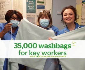 Our community groups began in early 2020, as we all experienced life in lockdown and wanted to stay connected and put our skills to good use. Between us, customers and colleagues made 35,000 washbags for key workers, wrote 100s of cards to brighten the days of care home residents, while stores gathered donations to lift the spirits of carers too.