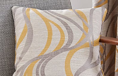 Mirage Ochre Cushion