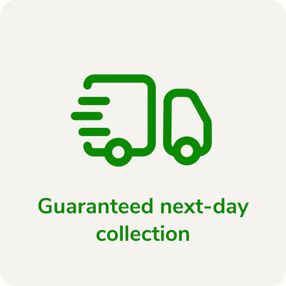 Guaranteed next-day collection