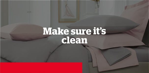 Your items will be going on to a new home, so we want them to be in the best condition - please make sure there are no soiled areas