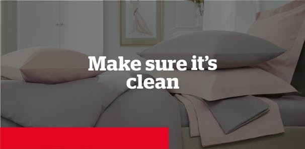 Your items will be going on to a new home, so we want them to be in the best condition - please make sure there are no soiled areas