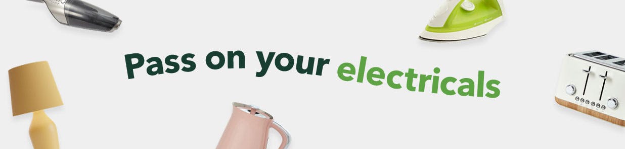 Discarded electricals is the fastest growing waste stream in the world, so when you but a new home electrical from us we’ll recycle your old one for free.