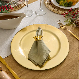 Charger plates