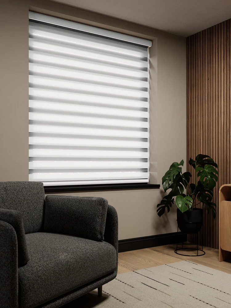 Swish day and night made to measure roller blind