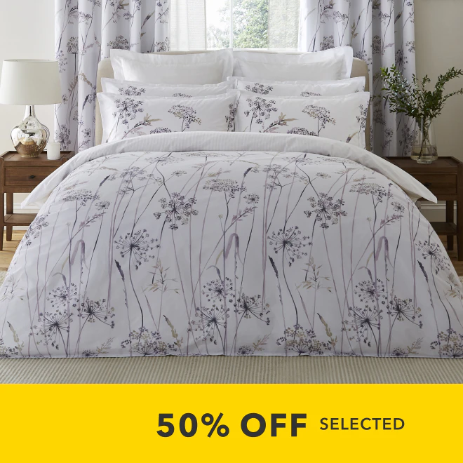 50% off selected