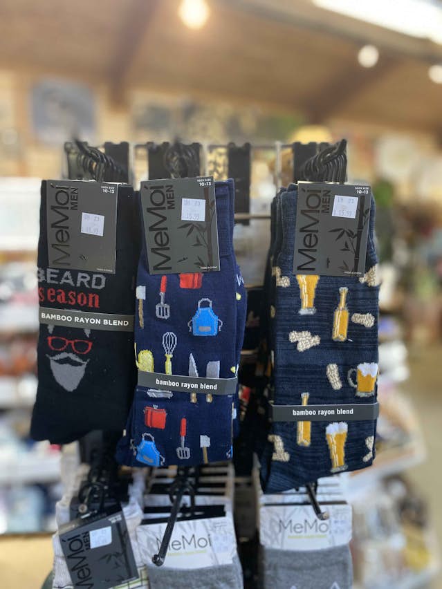 MeMo luxury men's bamboo socks