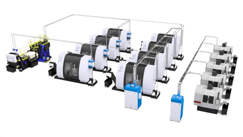 Centrale afzuiging draaibanken