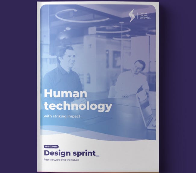 'Design sprint: fast-forward into the future'