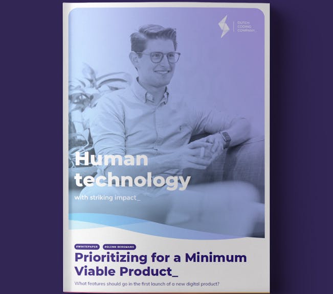 Whitepaper 'Prioritizing for a minimum viable product'