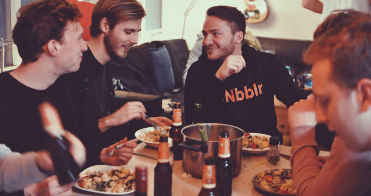 iOS en Android diner app Nibblr