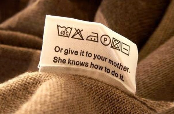 Custom laundry label Custom laundry label