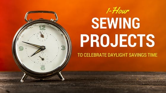 1-hour sewing projects