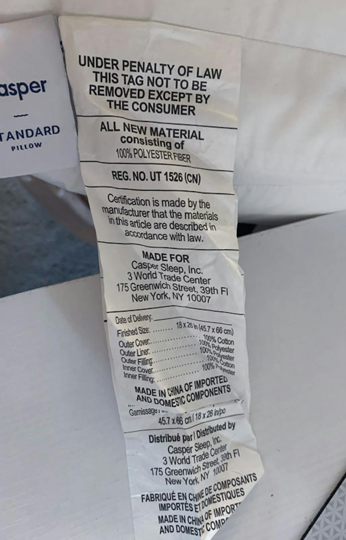 Why Do Pillows Have Tags? | Dutch Label Shop - NZ