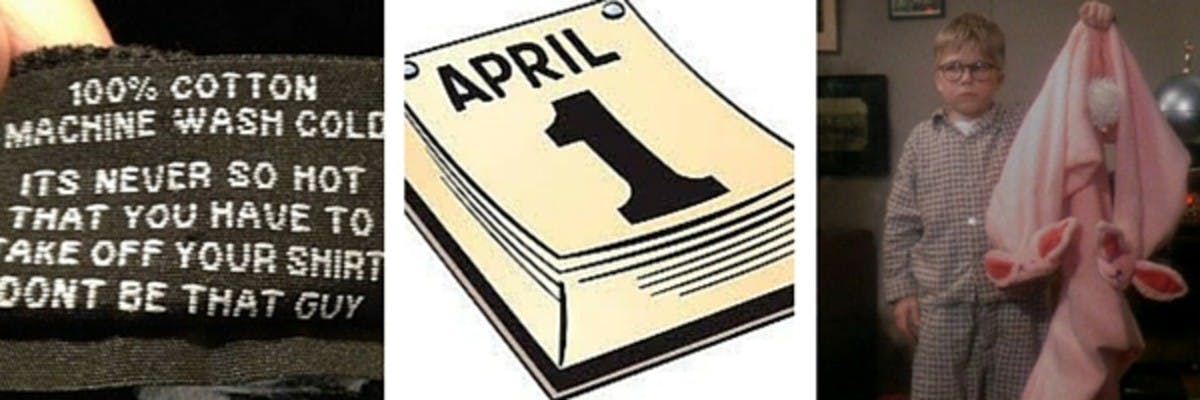 April fool sewing pranks April fool sewing pranks