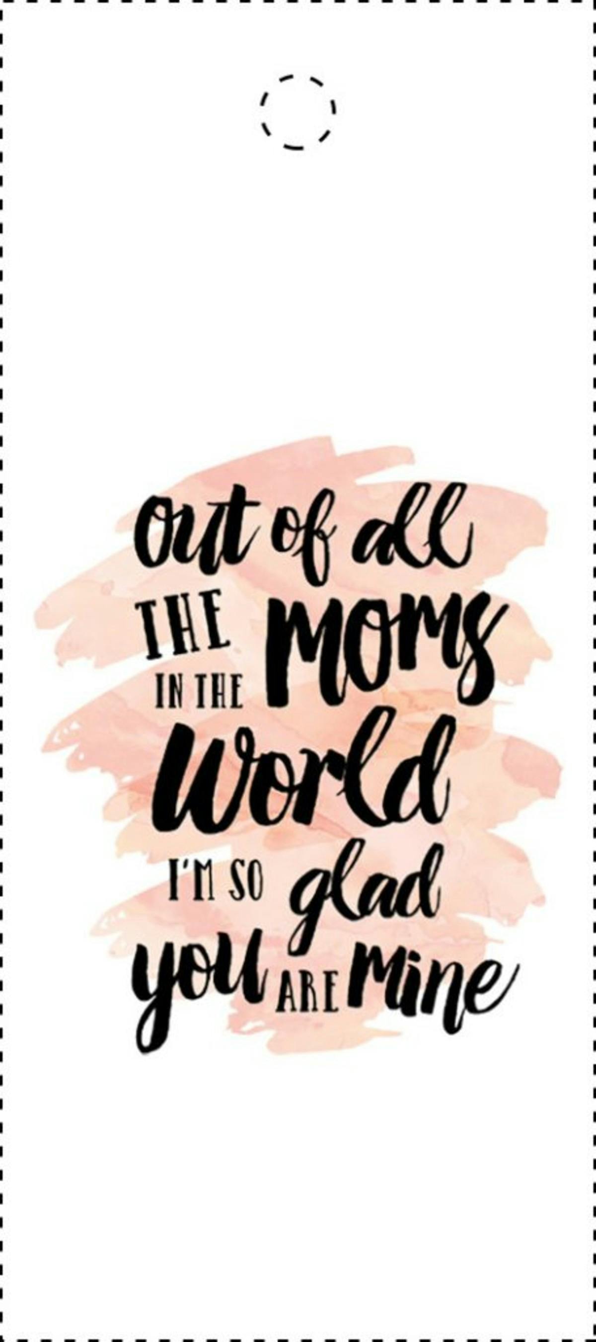 Mother's Day Hang Tag Design Mother's Day Hang Tag Design
