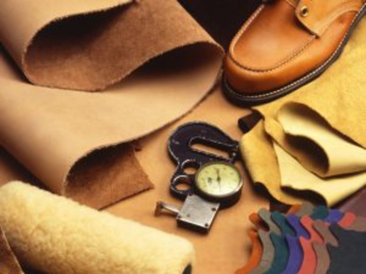  Genuine leather items