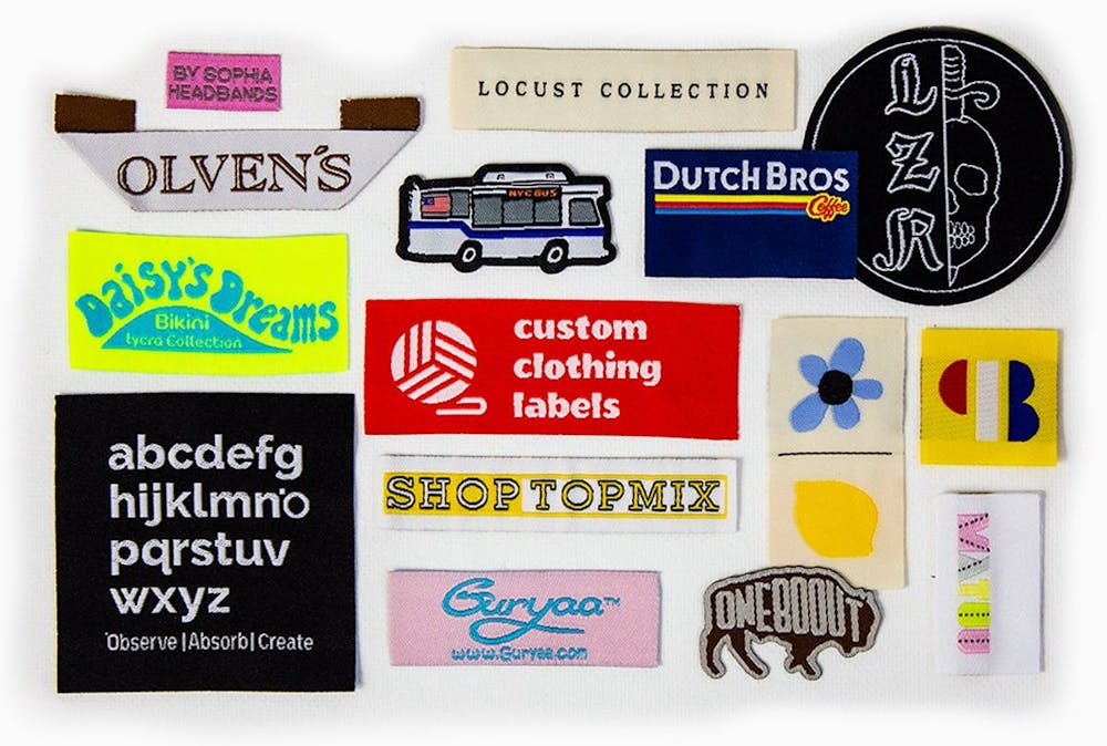 Sew Labels Onto Your Clothing, Dutch Label Shop Custom Labels