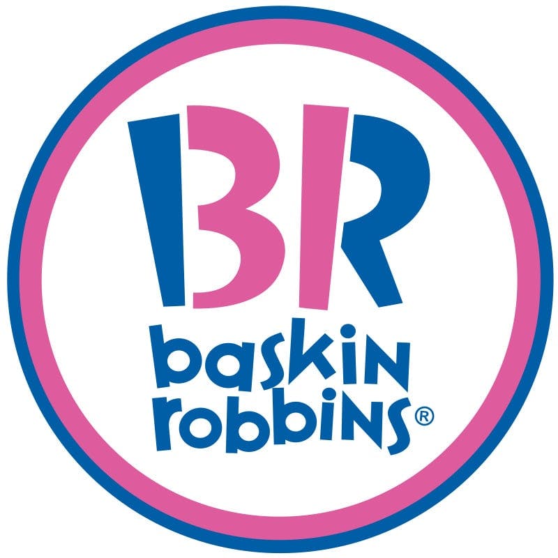  logo de la marque baskin robbins