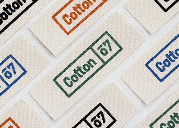  Cotton Labels from Dutch Labels Shop