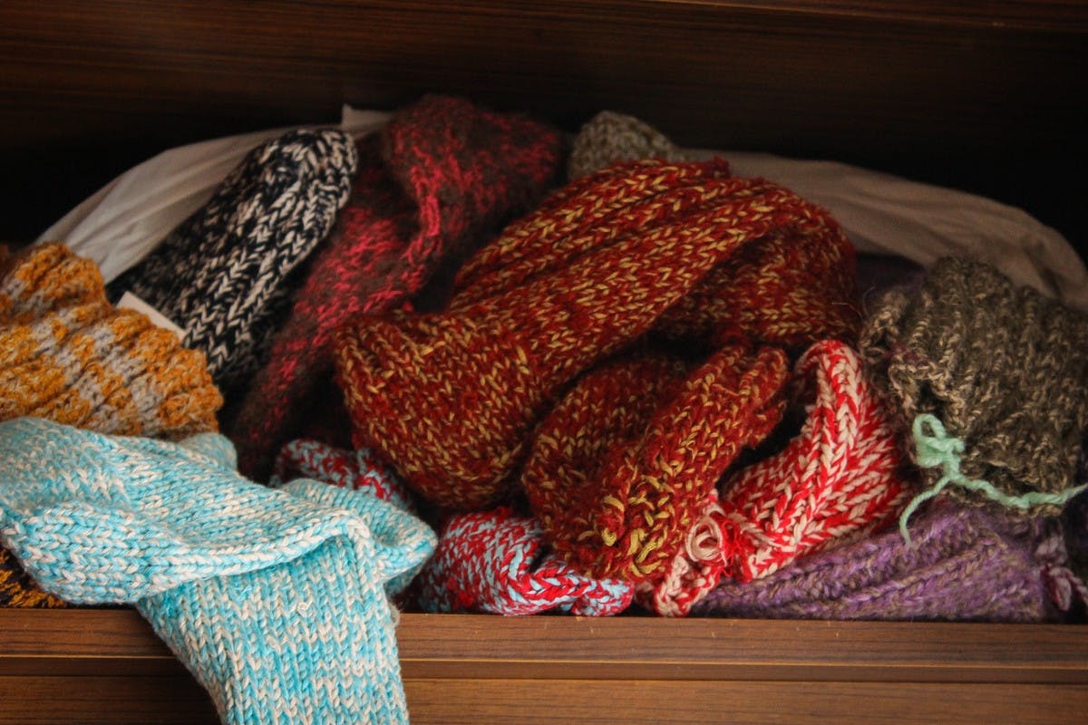 Sewn products made of wool Sewn products made of wool