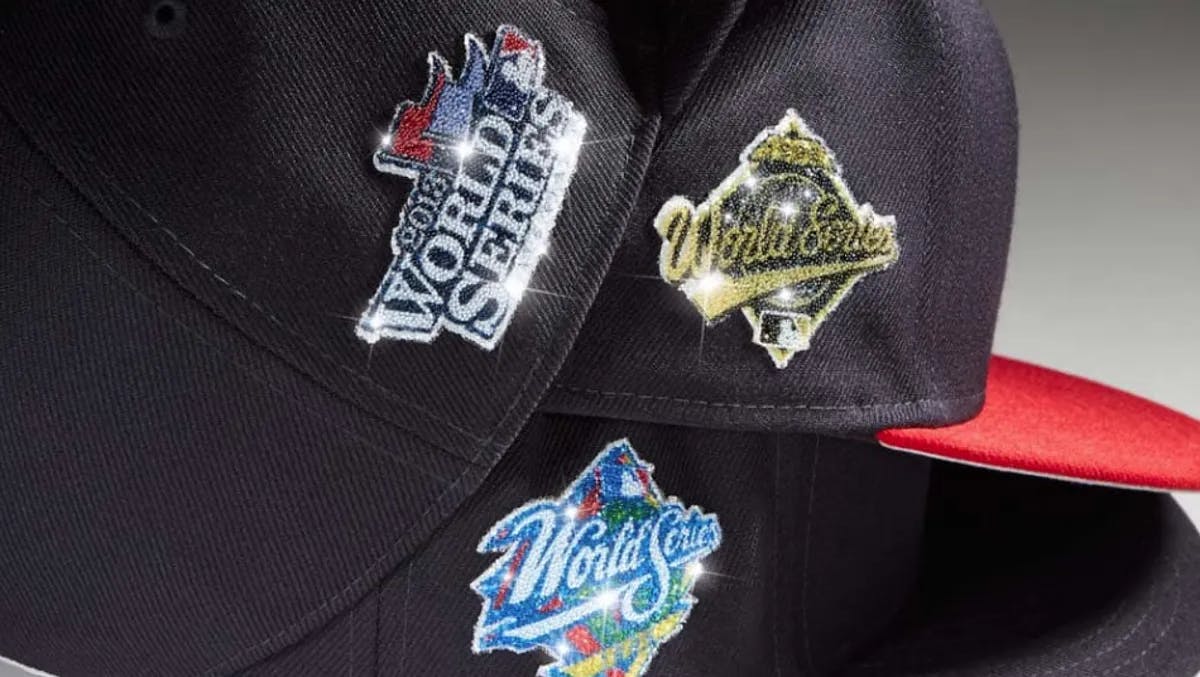  59Fifty Hats with World Series branding