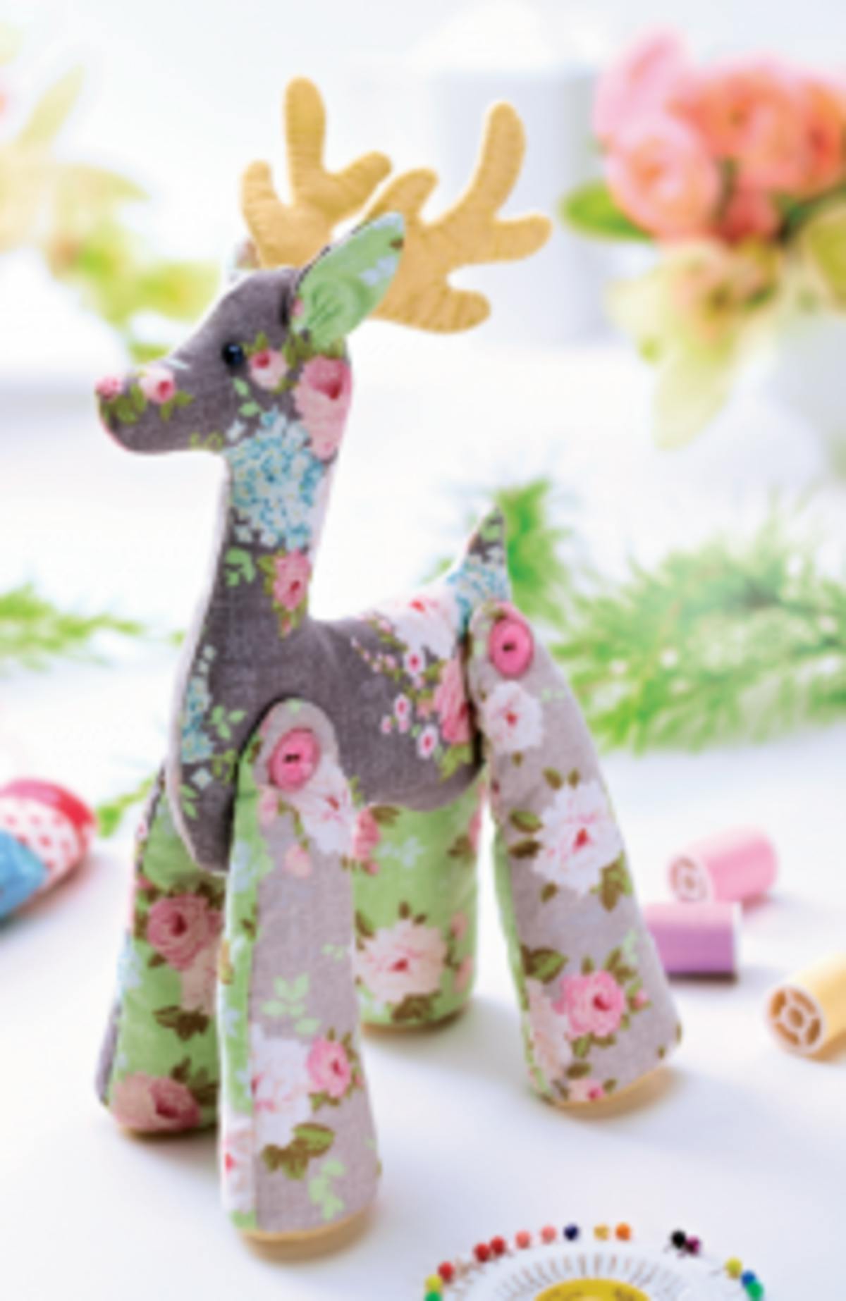Crafted Plush Toy Reindeer Crafted Plush Toy Reindeer