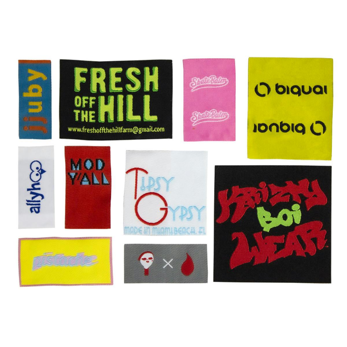 Design clothing labels, shirt tag, hang tag and neck tag by
