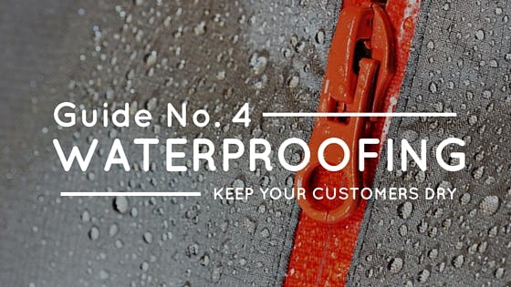 Tips for Waterproofing your Fabric
