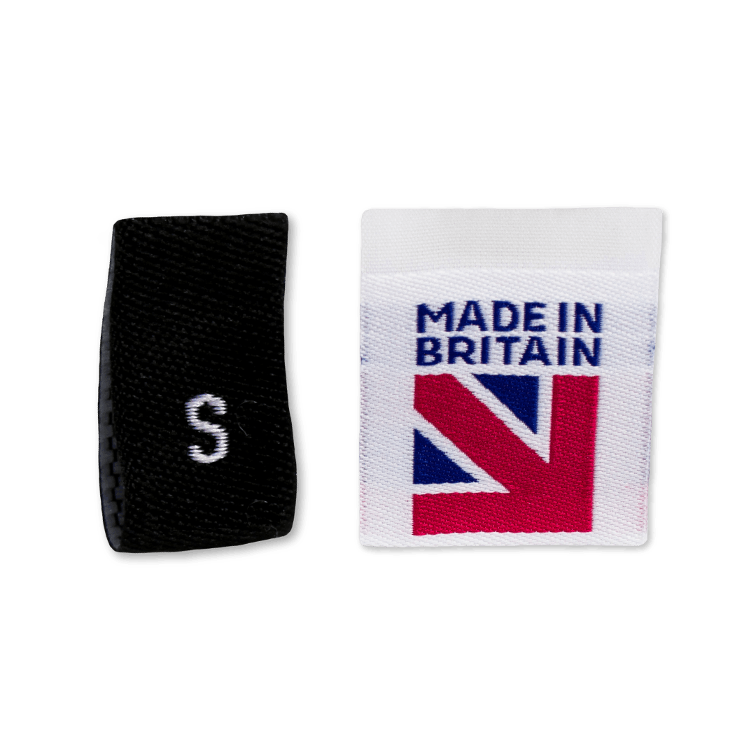  Size S and Made In Britain premade label.