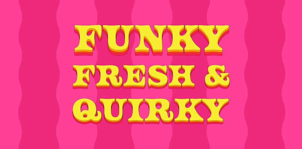 Funky, grappig en origineel Funky, grappig en origineel