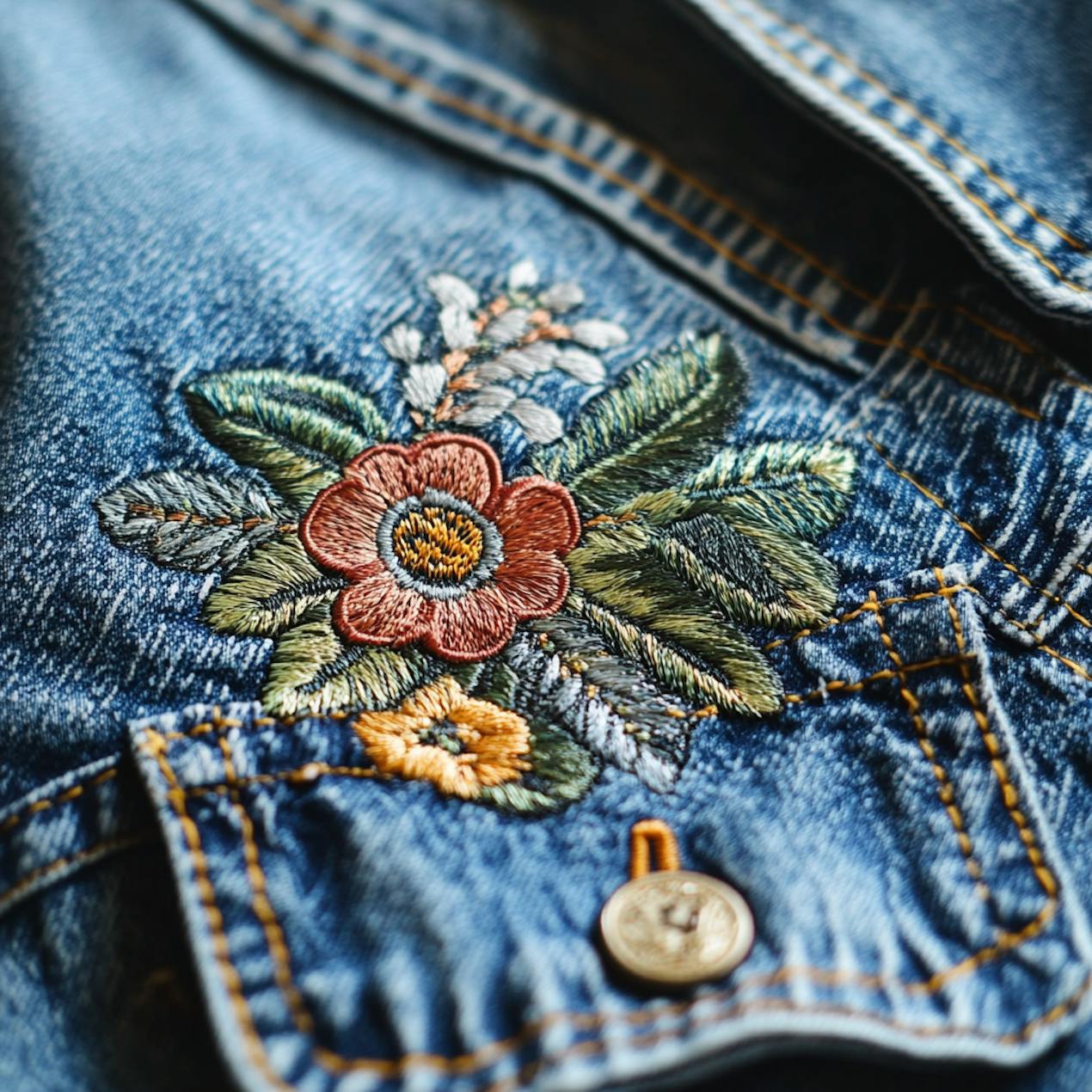 How to Sew Patches on Any Type of Jacket 
