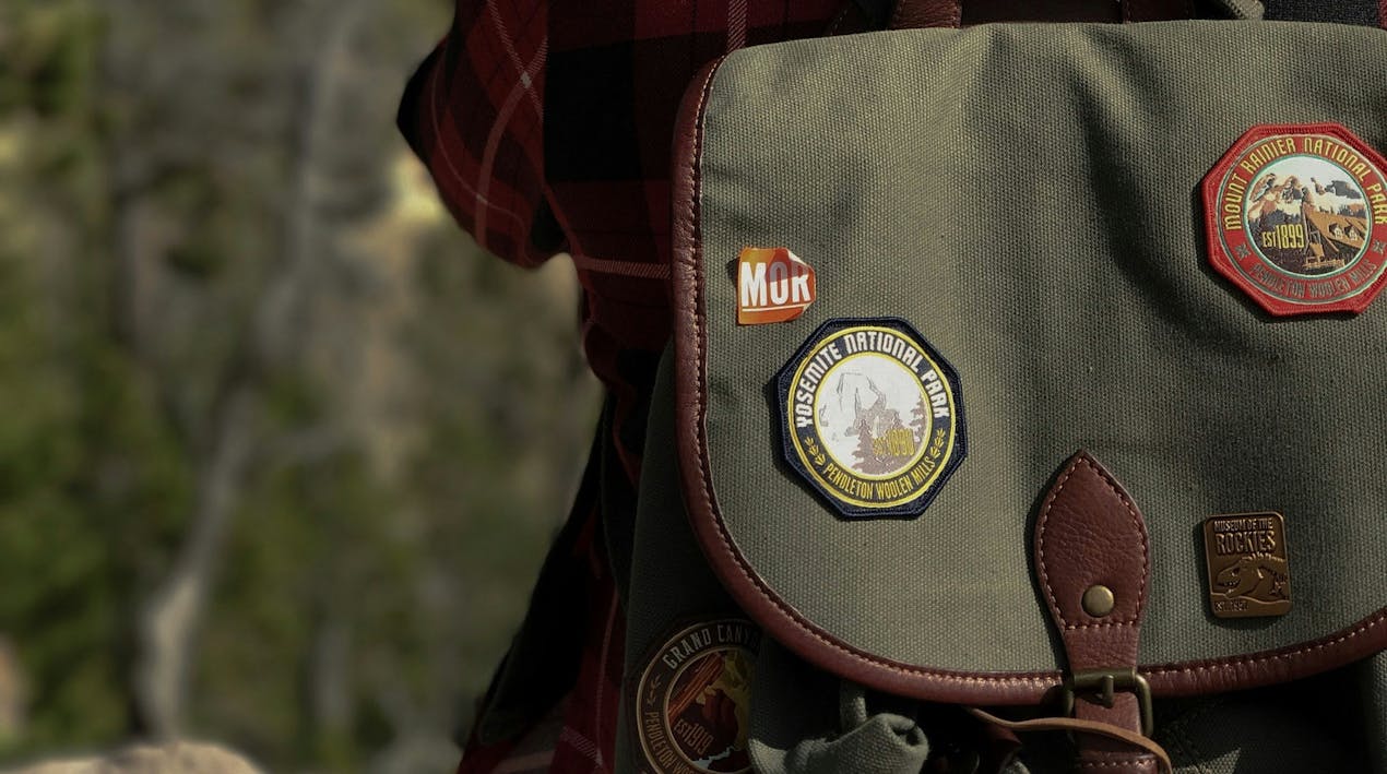 How to Put a Patch on a Backpack 
