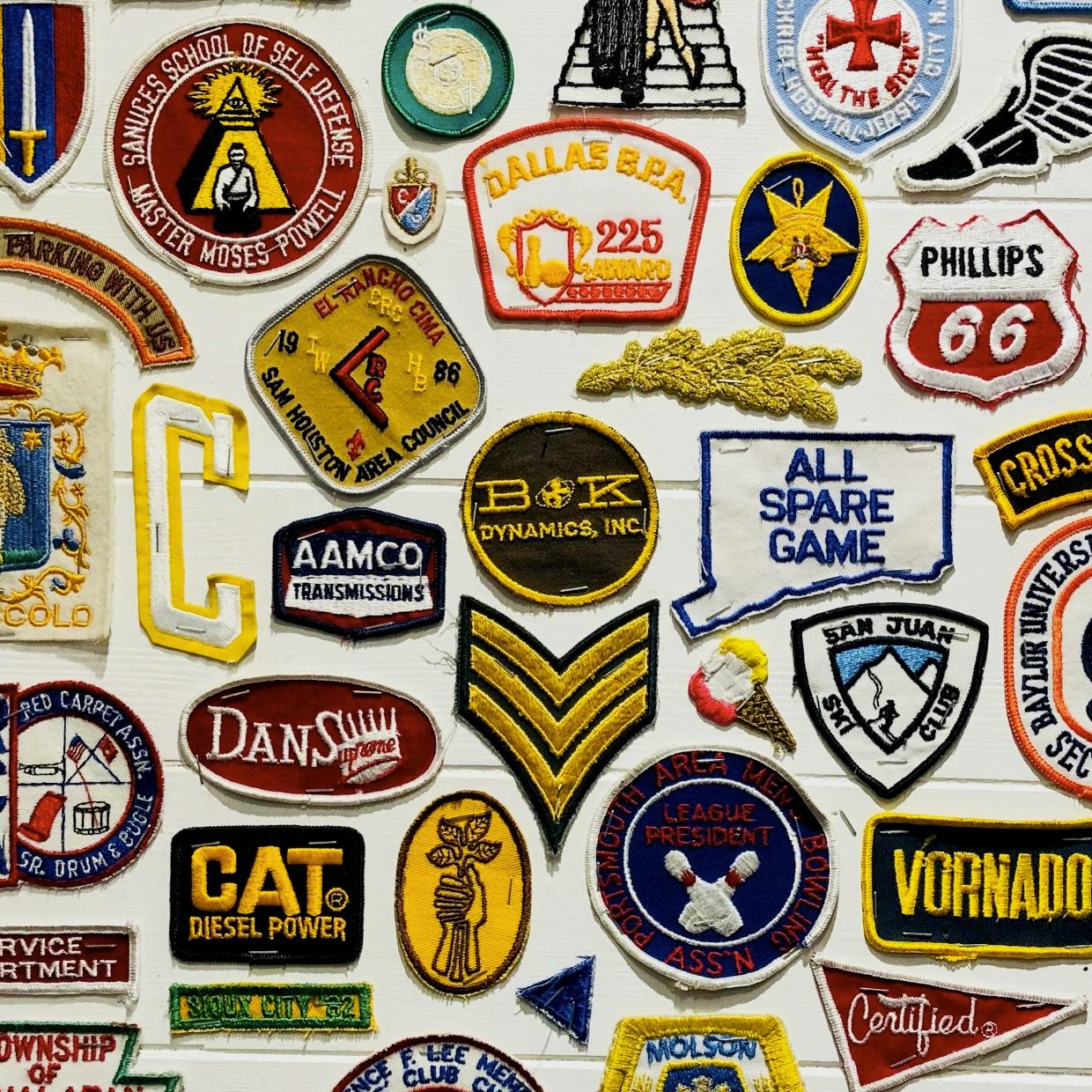  Different kinds of Patches