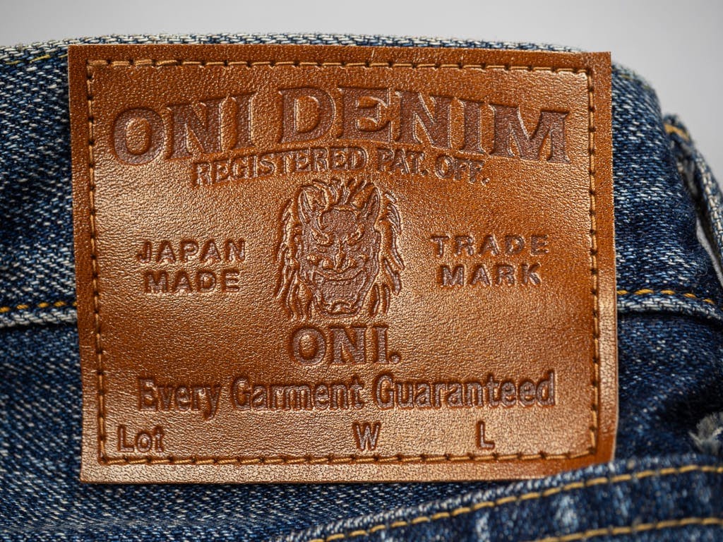 Leather Patch on Jeans