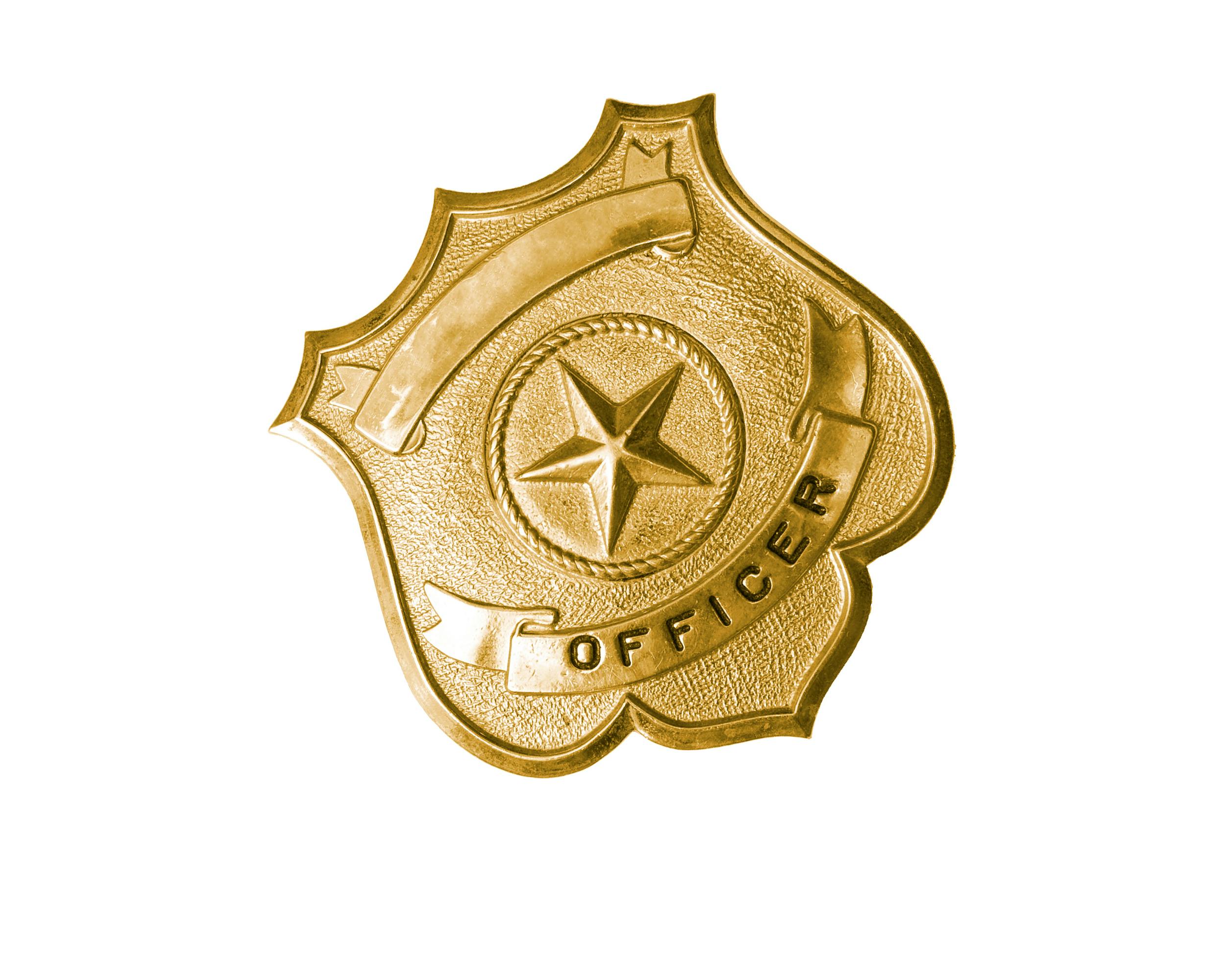 A Golden TPU Patch for Police Department A Golden TPU Patch for Police Department
