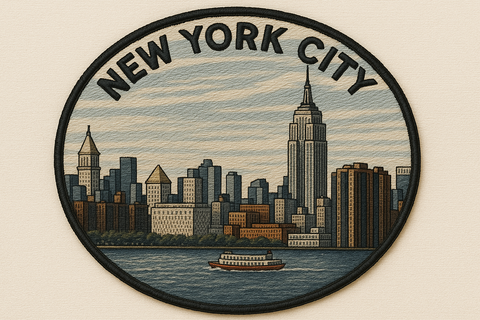 New York City Skyline Patch