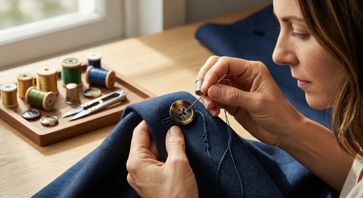 How to Sew Buttons Like a Pro
