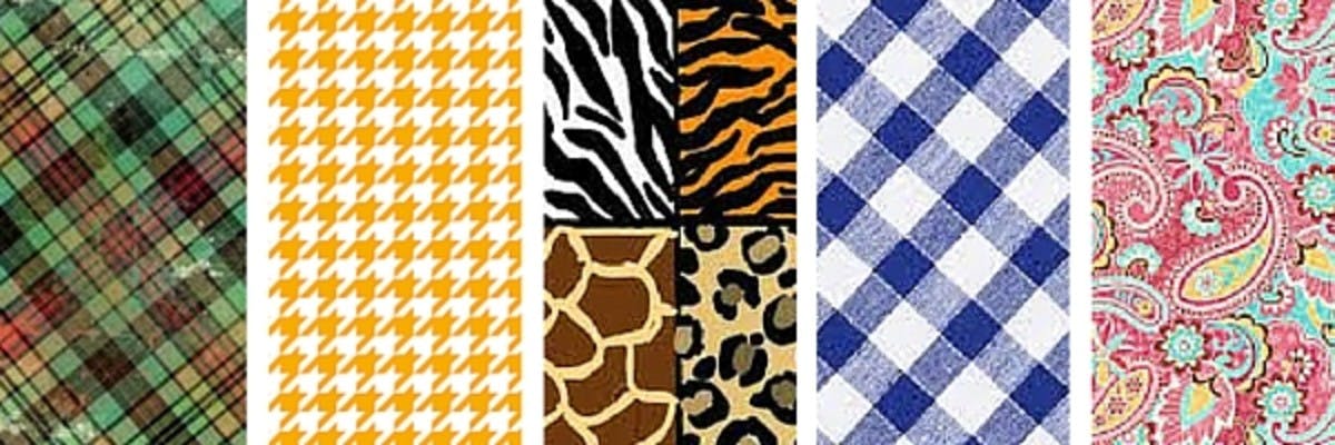  Different kinds of mismatched patterns