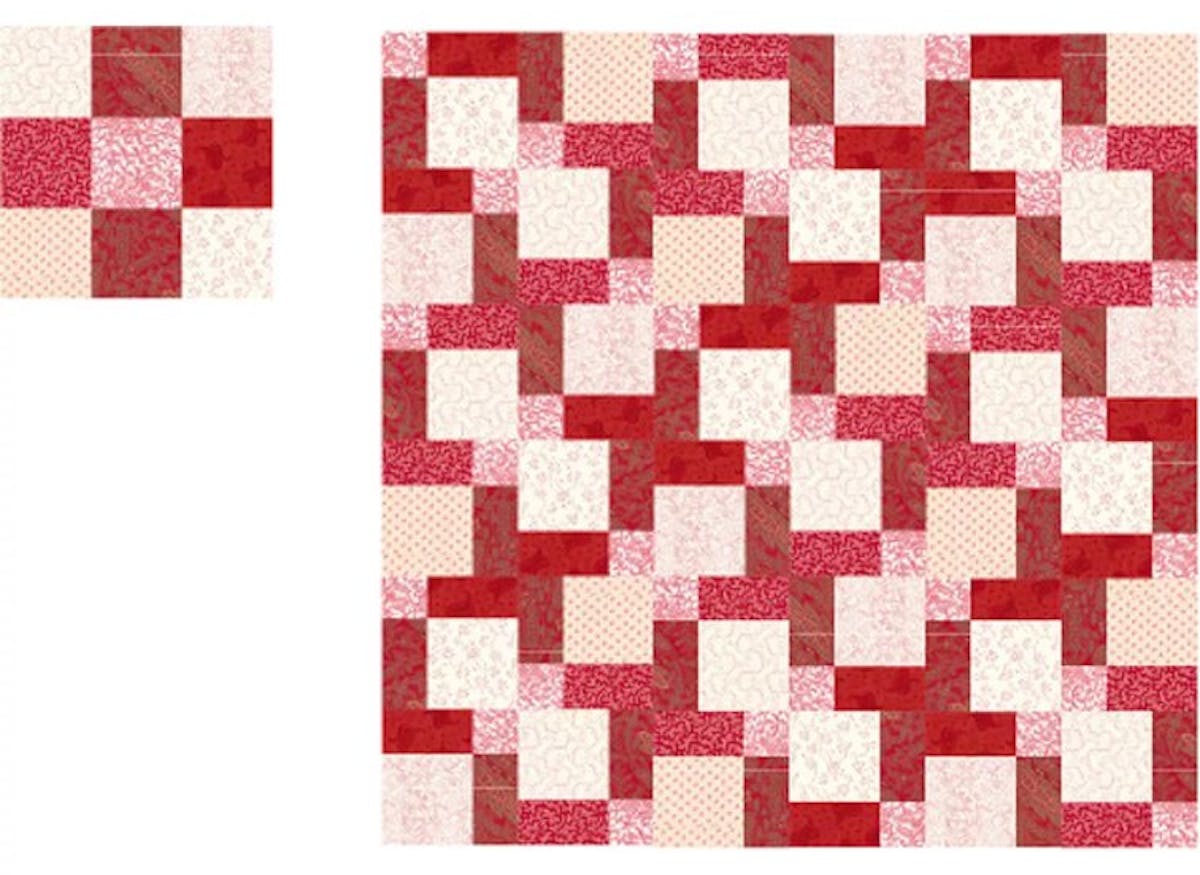 beginners quilt patterns disappearing 9-patch beginners quilt patterns disappearing 9-patch