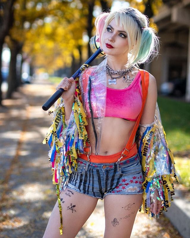  cosplay of harley quinn