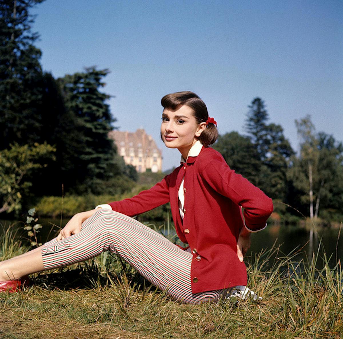  Edith Head's costume design for Audrey Hepburn in Roman Holiday