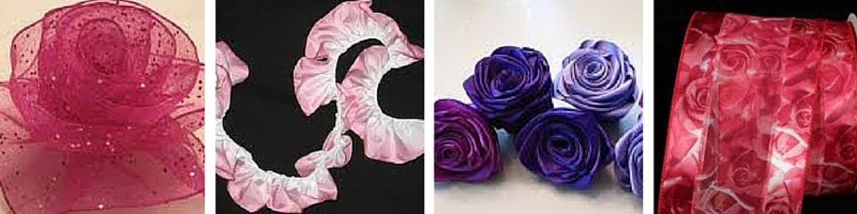  Ribbon Roses Examples