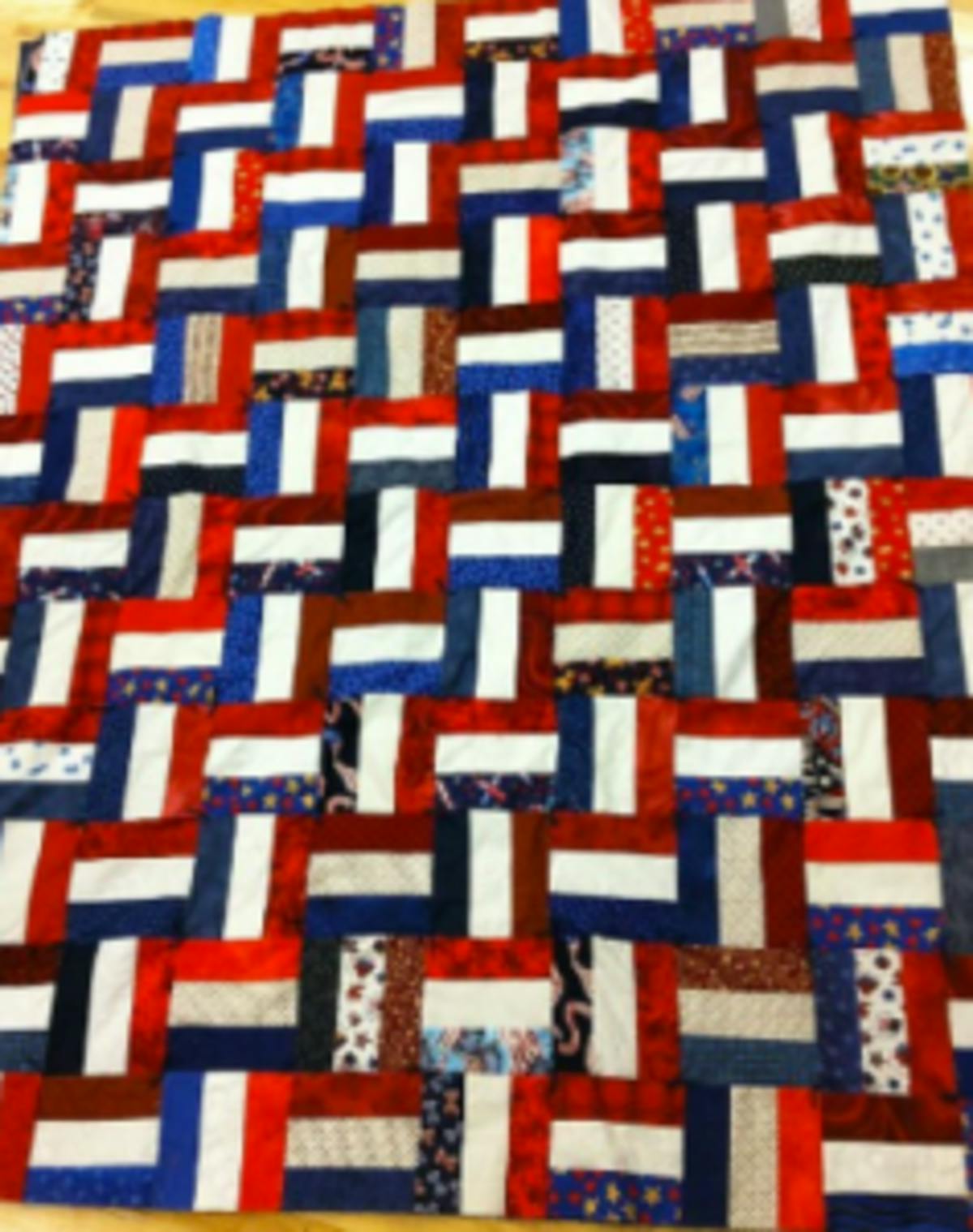  Jelly Rol Quilt DIY