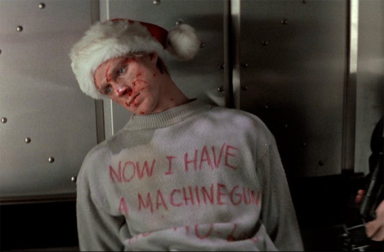  die hard christmas sweater